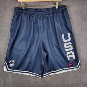 Nike Team USA Basketball Shorts Mens Large Player Issued Practice CV9693-451